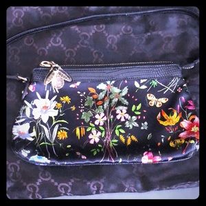 Gucci Satin Floral Purse